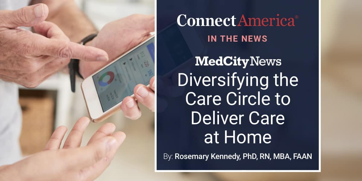 Diversifying the care circle news graphic