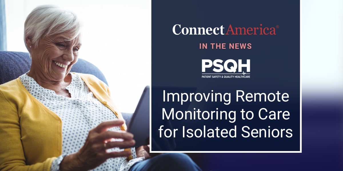 Remote care monitoring news graphic